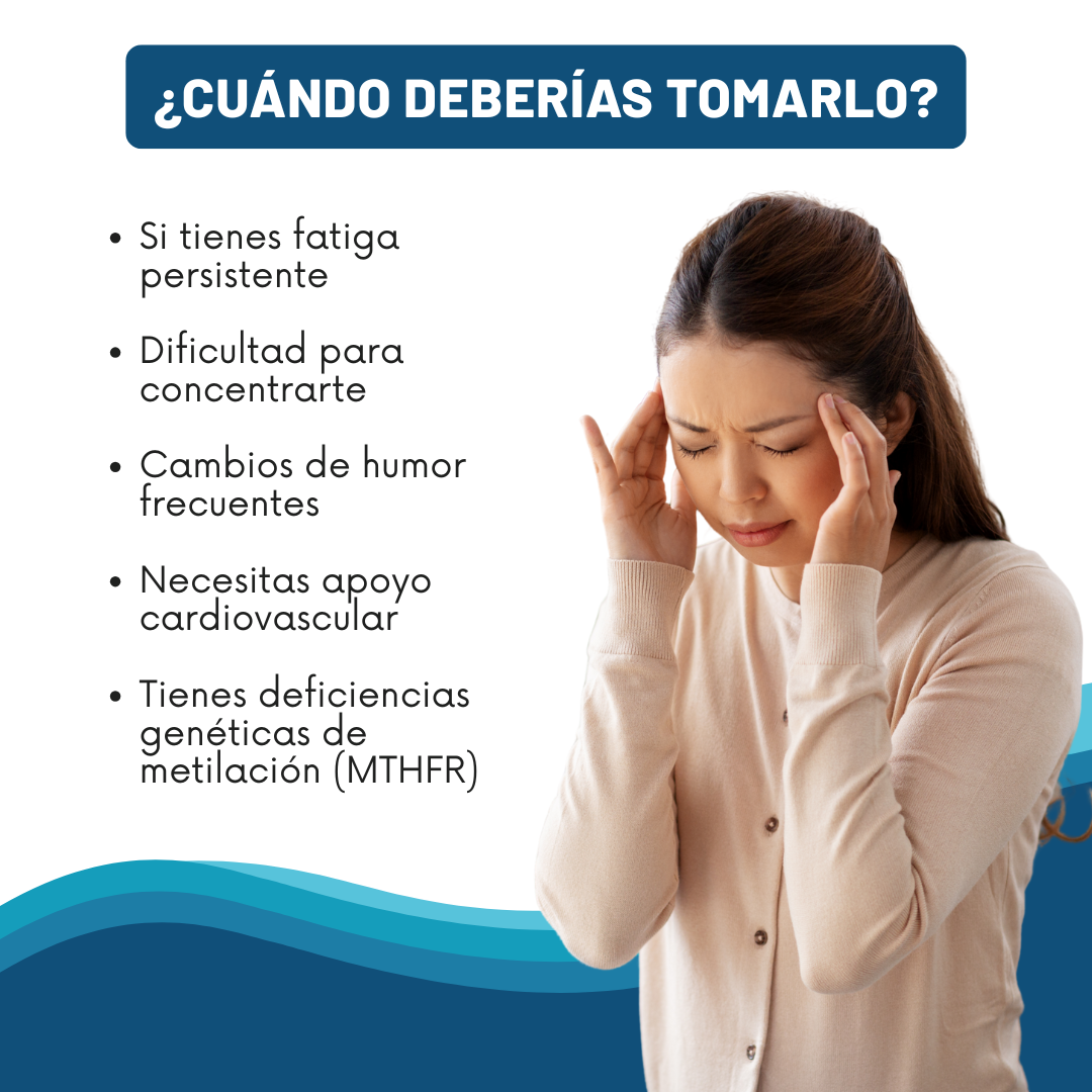 🌟 Metilfolato 5MTHF + B12 – Energía Natural y Mente Clara, sin químicos👩🔬🚫