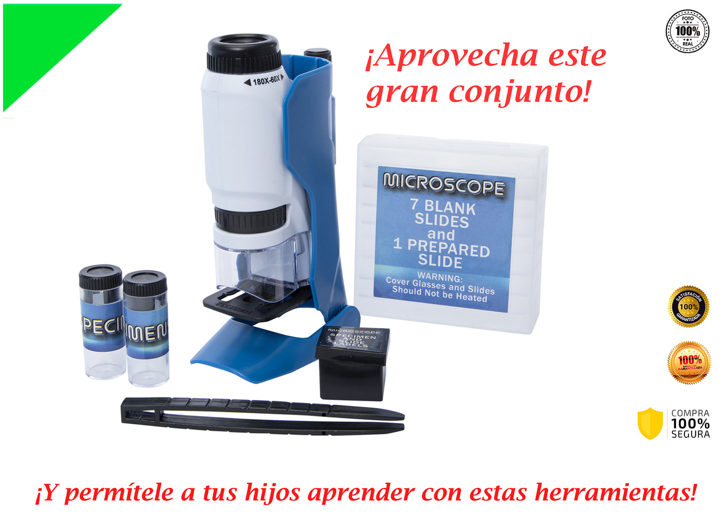 🧑🏻🔬Microscopio Telescopio Juguete Laboratorio Ciencia Niño Niña🧪