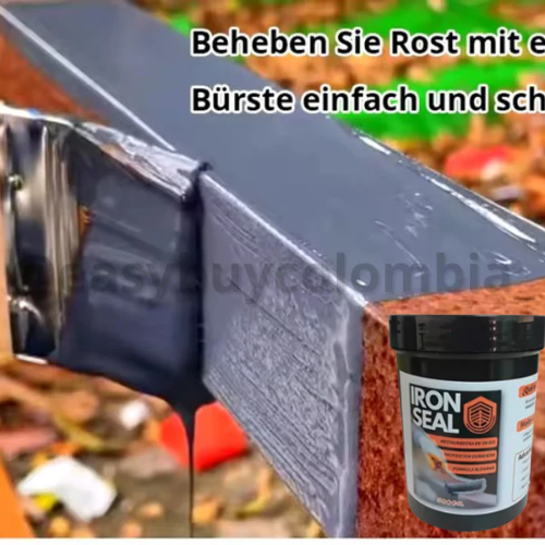 IRON SEAL: Pintura Anticorrosiva que Sella y Protege el Metal Oxidado + Brocha de Regalo 🖌️
