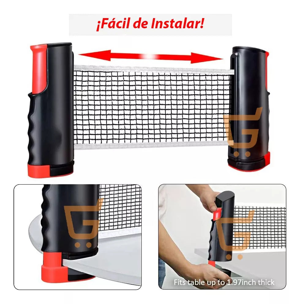 Table tennis set