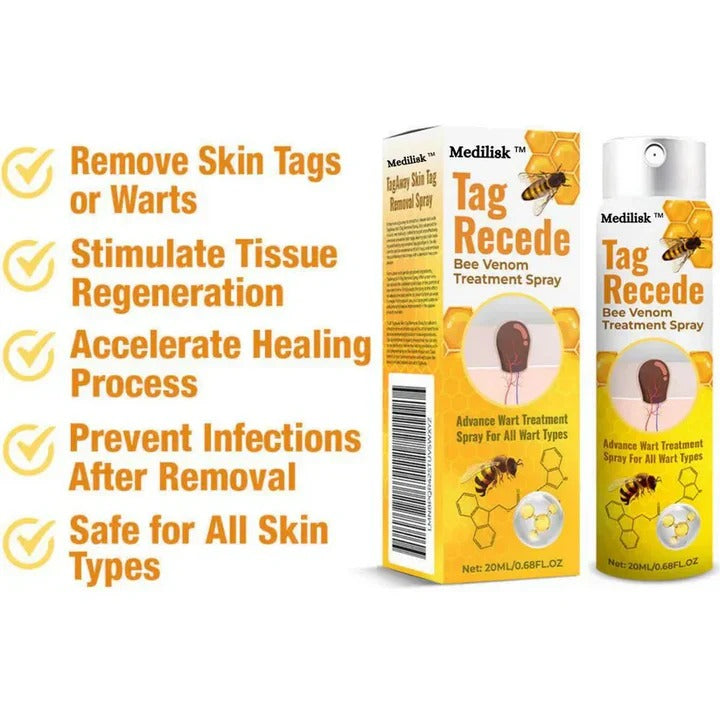 TAG RECEDE ✨ Elimina Manchas y Verrugas SIN Dolor – Ideal para Piel Sensible ✨ ¡PAGA 1 LLEVA 2!👇