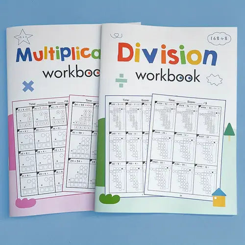 Set Cuadernos Mágicos 4 Libros - Para Caligrafía, manejo de lápiz y refuerzo de escritura