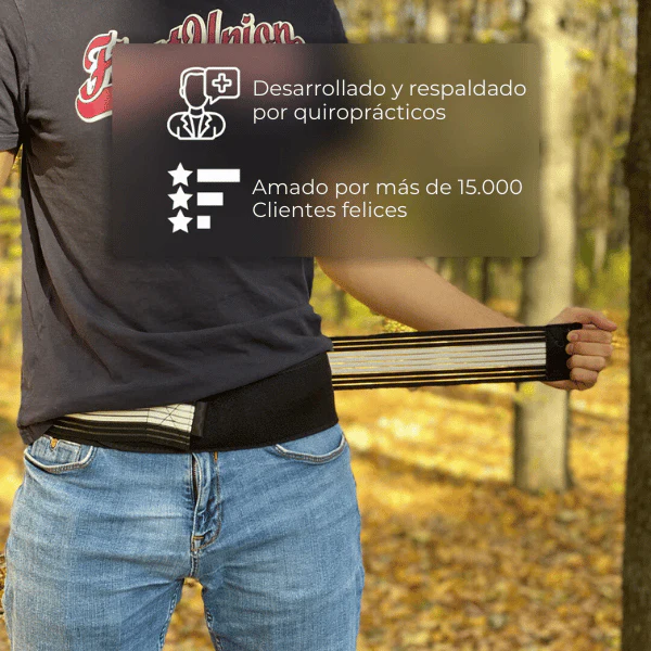 LumbarDaily™ - Cinturón de Estabilidad, Bienestar y Comodidad Diaria💥