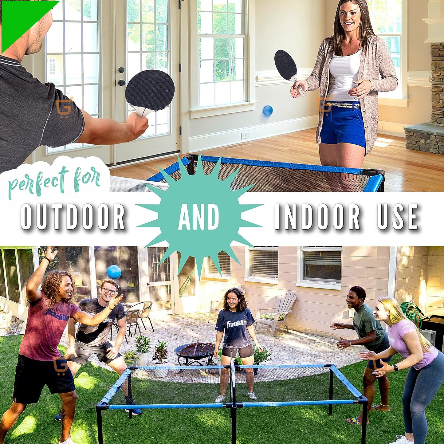 🏓 Mesa De Juegos Beer Pong Portable 2 En 1 Facil De Instalar🤪 