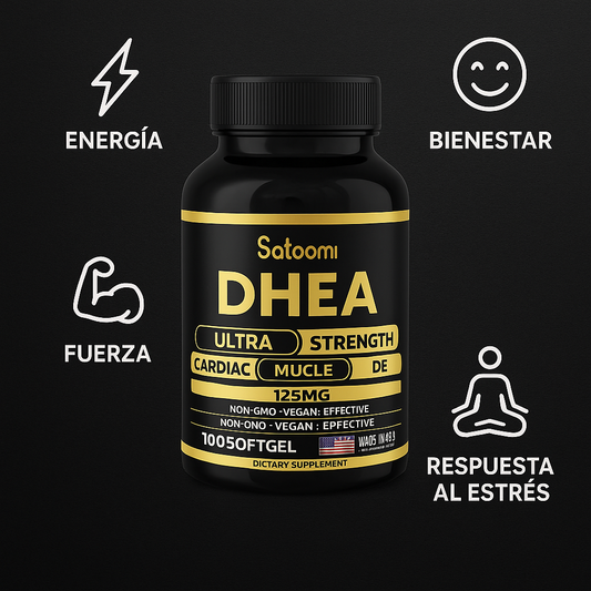 🌟 DHEA ¡La hormona más importante que la Testosterona para la vitalidad!