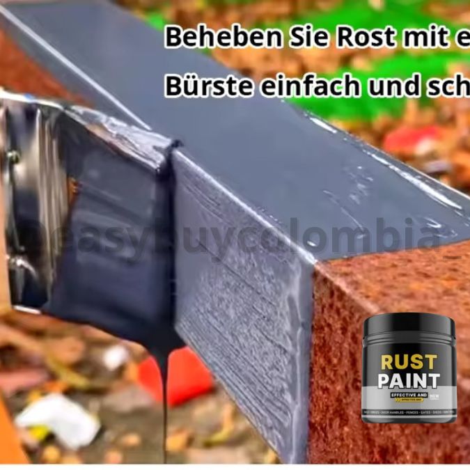 RUST PAINT: Elimina el Óxido en Segundos💪 Repara, Sella y Refuerza Cualquier Superficie en 1 Paso - PAGA 500g LLEVA 1L👇👀