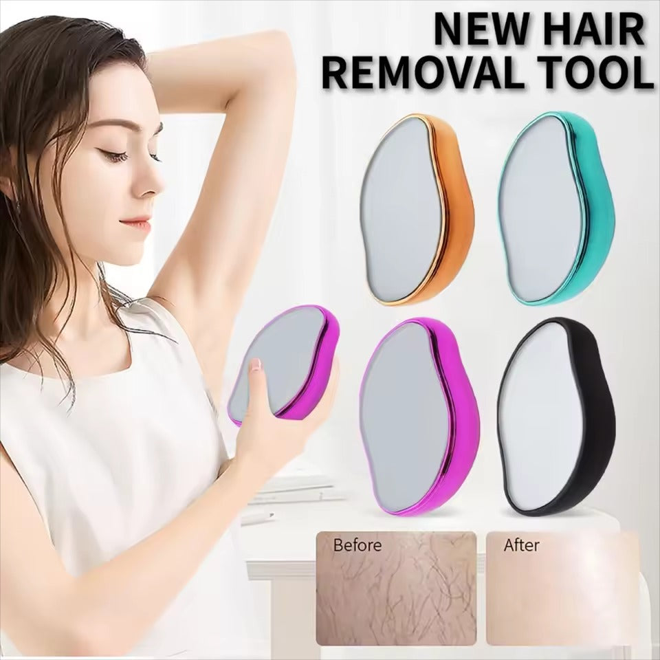 CRYSTAL HAIR ERASER 💎 Piel Suave Sin Dolor, Sin Gasto Repetido y Sin Irritaciones ¡PAGA 1️⃣ LLEVA 2️⃣!
