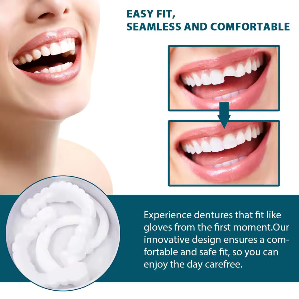 CARILLAS DENTALES FABRICADAS EN RESINA 😍 Superior + Inferior - 80% DESC EN EL SEGUNDO PAR