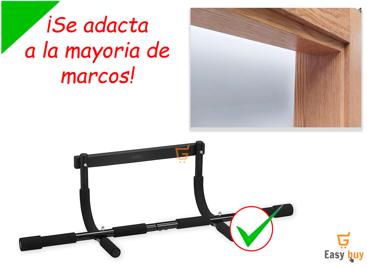 Barra Para Hacer Ejercicio Dominadas Multifuncional