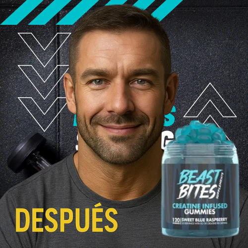 💪 BEAST BITE™ – FUERZA REAL, SIN POLVOS NI BATIDOS