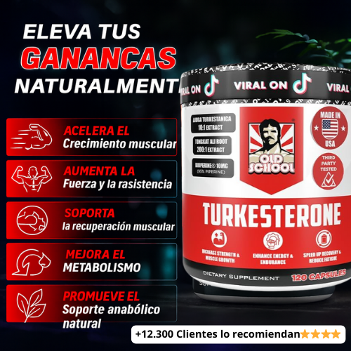 Aumenta tu Testosterona Naturalmente – Rendimiento Real - 120 Capsulas🧔‍♂️💪